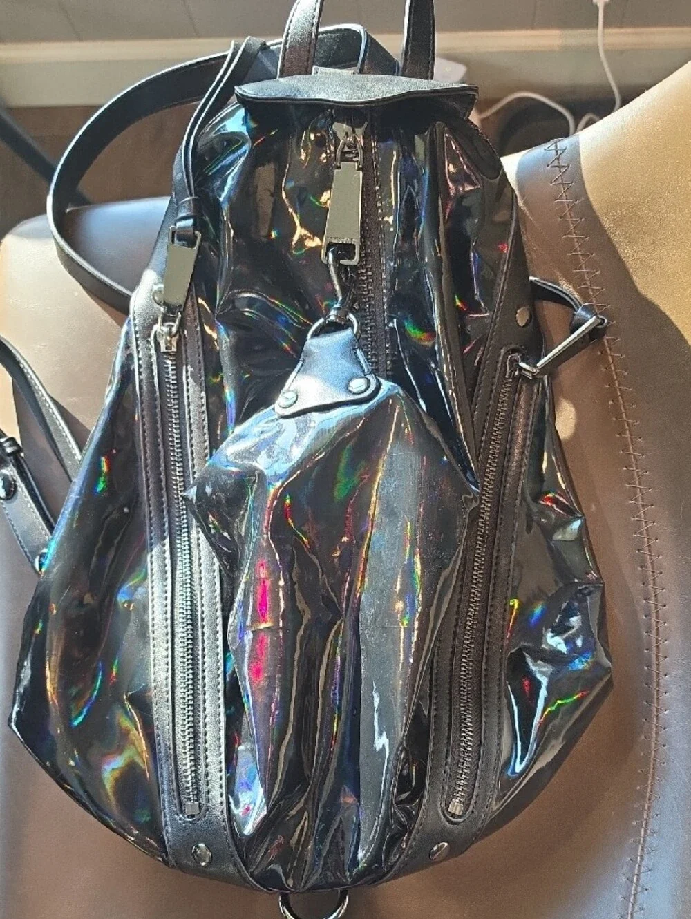 Rebecca Minkoff sleek glossy